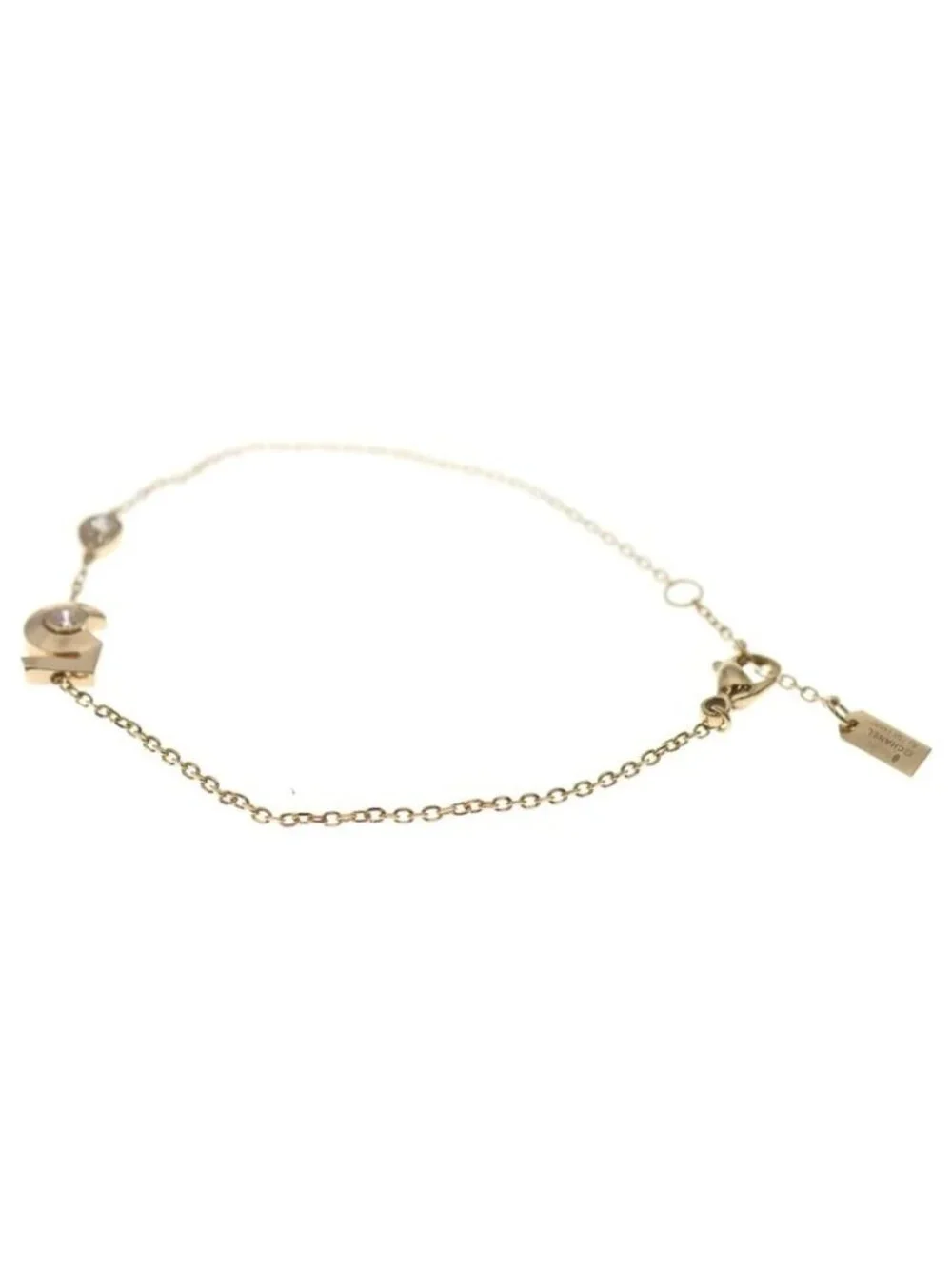 ★SOLD★ Chanel Extrme de N5 Bracelet with Diamonds 18 kbg Beige - Picture 4 of 6